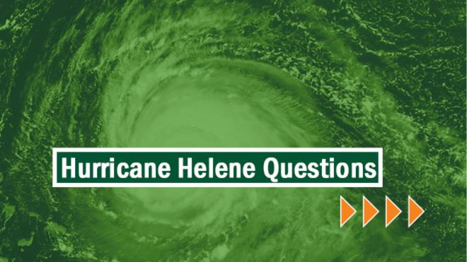 Hurricane Helene Questions