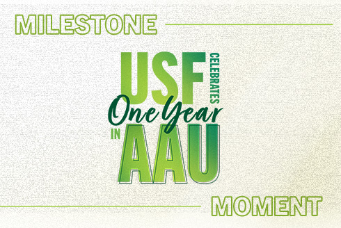 One-year AAU milestone.