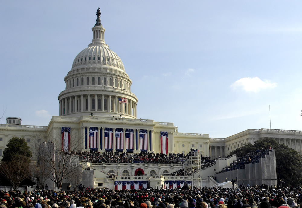 Inauguration Day at the U.S. Capitol.