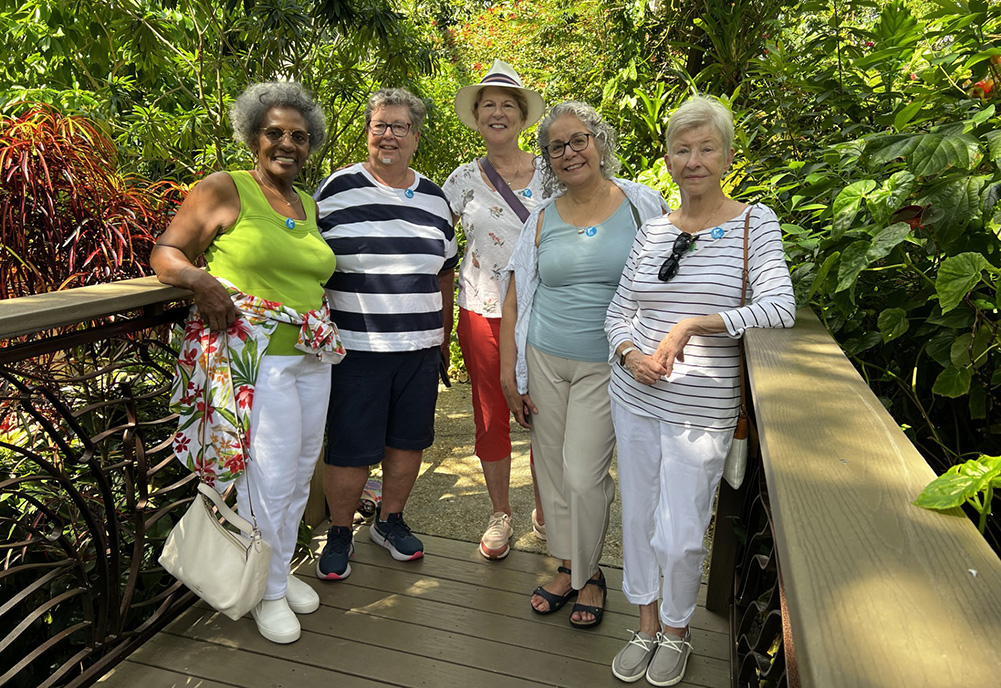 OLLI Gardening Shared Interest Group visits a Butterfly Garden