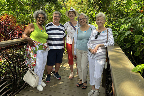 OLLI Gardening Shared Interest Group visits a Butterfly Garden