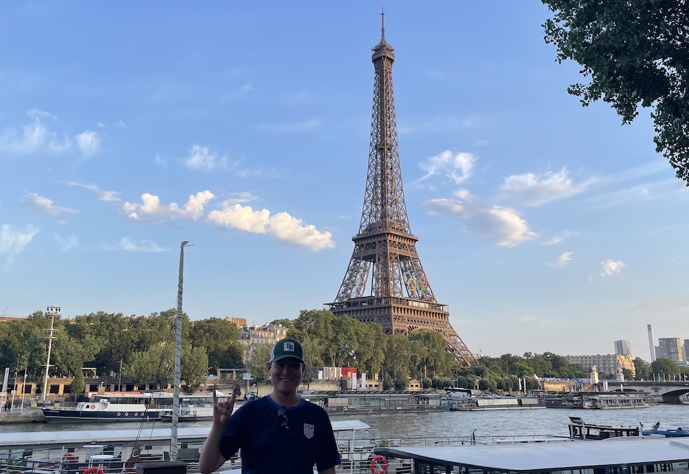 Bonjour and go bulls, from the Paris 2024 Summer Olympics.