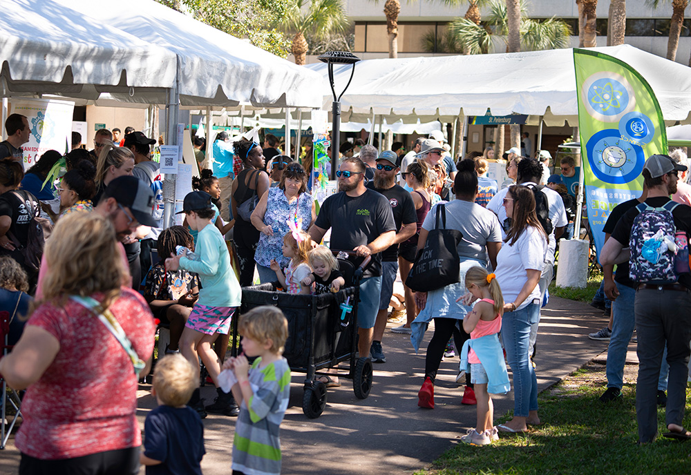 Around 13,000 people attended the Science Festival in 2024